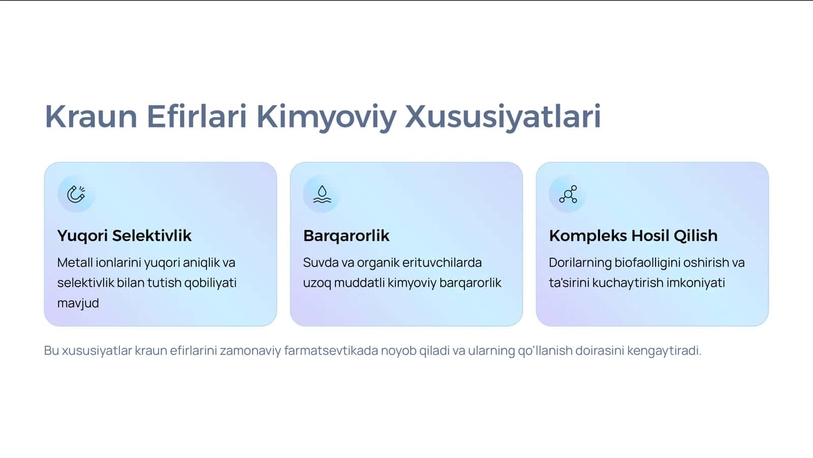 Kraun Efirlari Dorivor Moddalar Sifatida 3