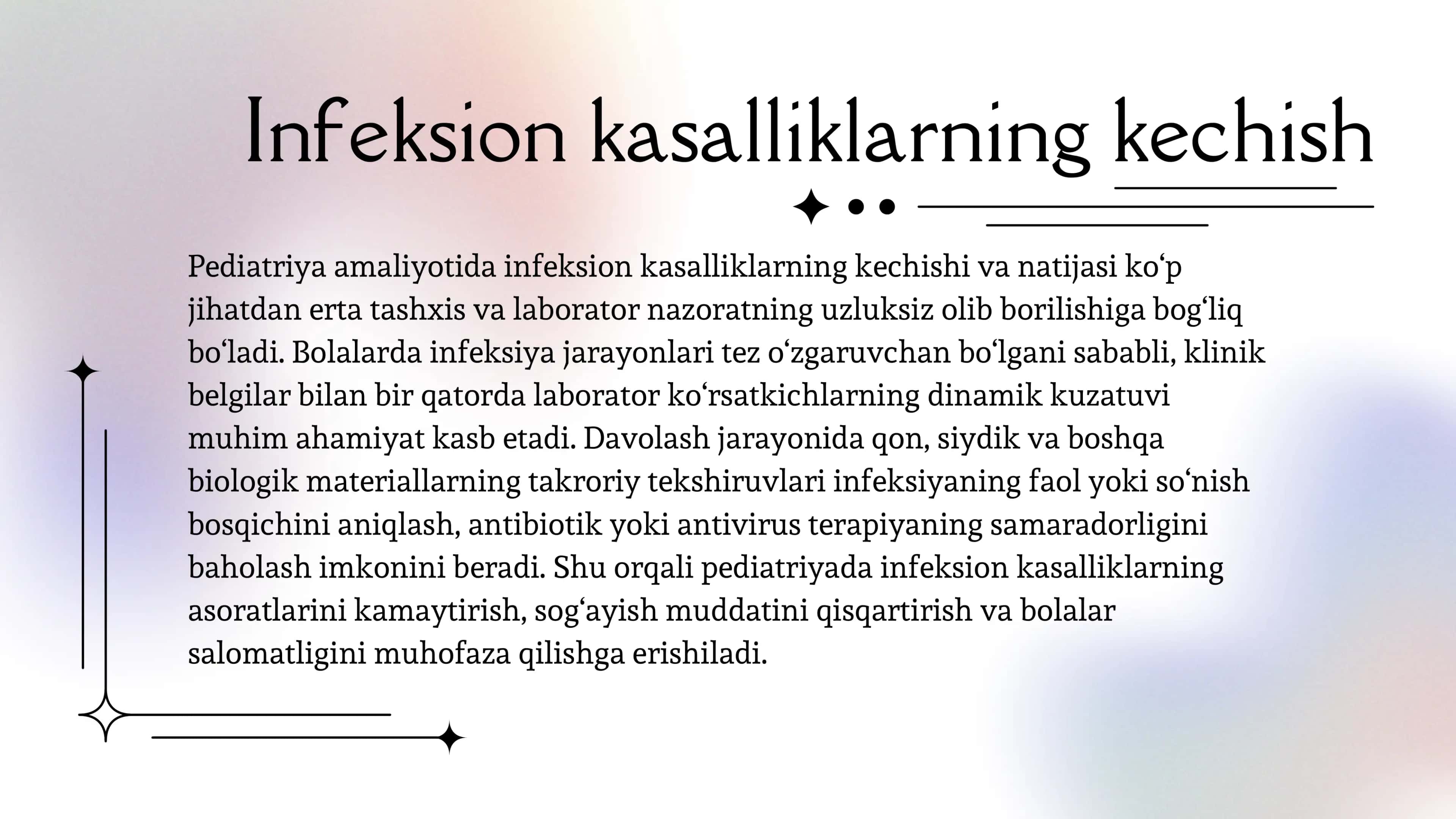 Pediatriya amaliyotida ko'p uchraydigan infeksiyalar qo'zg'atuvchilari 3