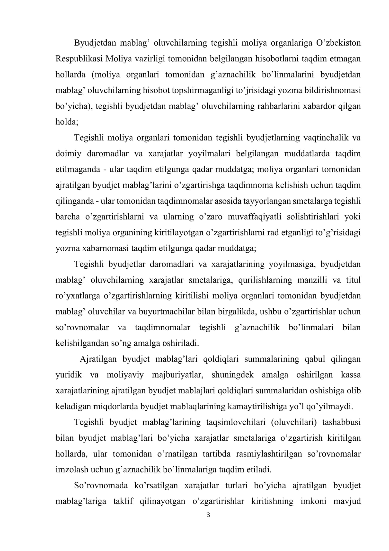 Byudjet tashkilotlarida xarajatlar smetasi ijrosi nazorat qilish 3