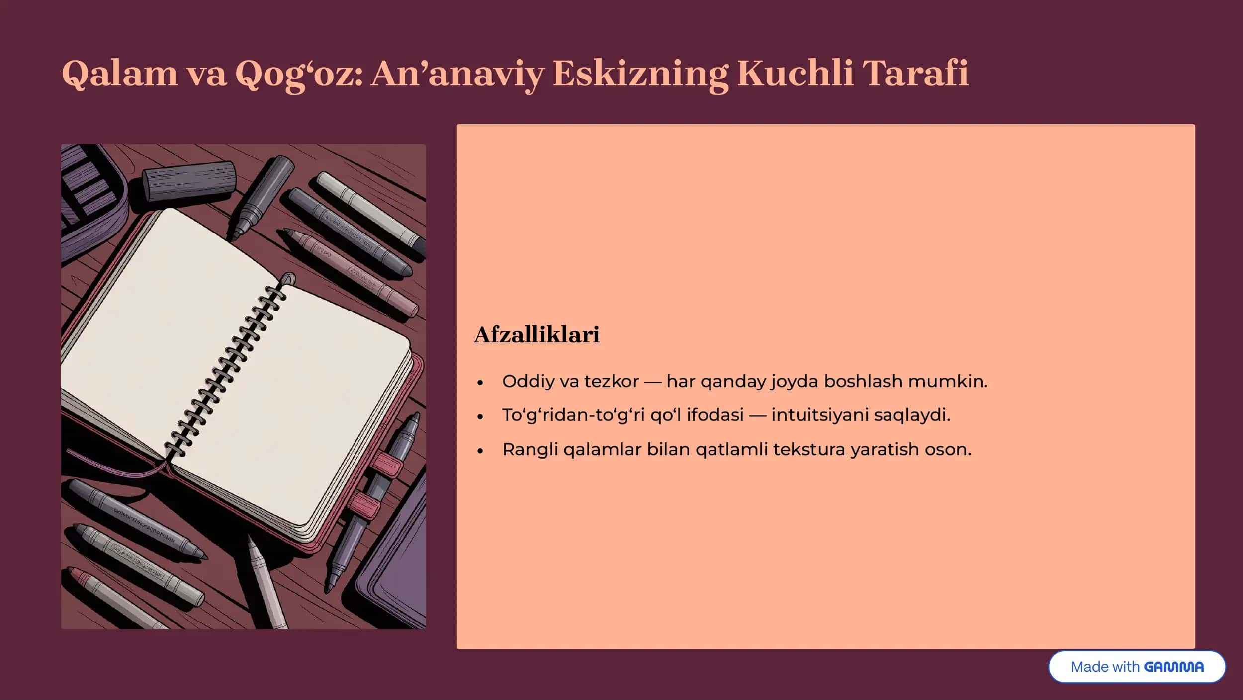 Turli Grafik Vositalardan Foydalanib Eskizlarni Bajaring 3