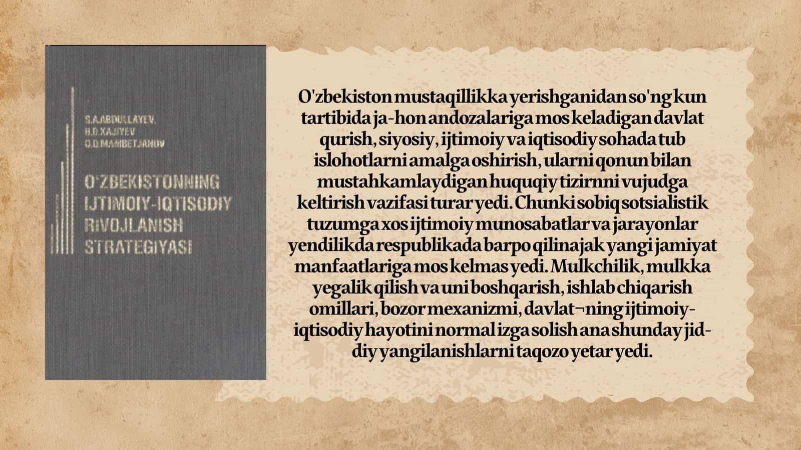 O'zbekistonning ijtimoiy siyosiy rivojlanish strategiyasiyangilanish va taraqqiyot yòli 3