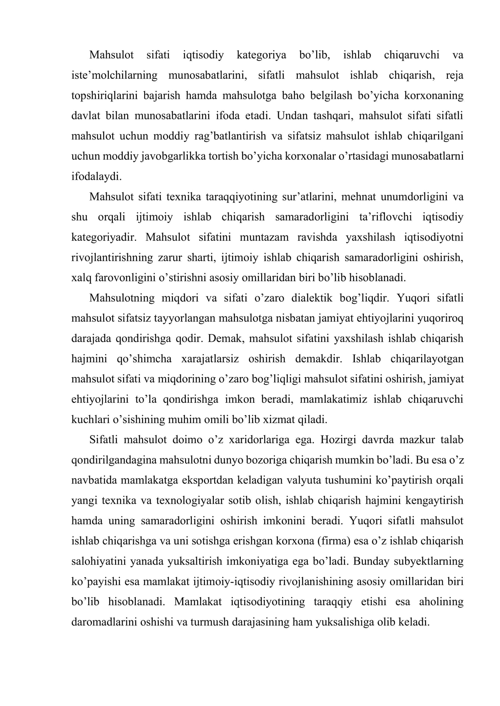 Sanoat mahsulotining sifati va uning raqobatbardoshligi 3