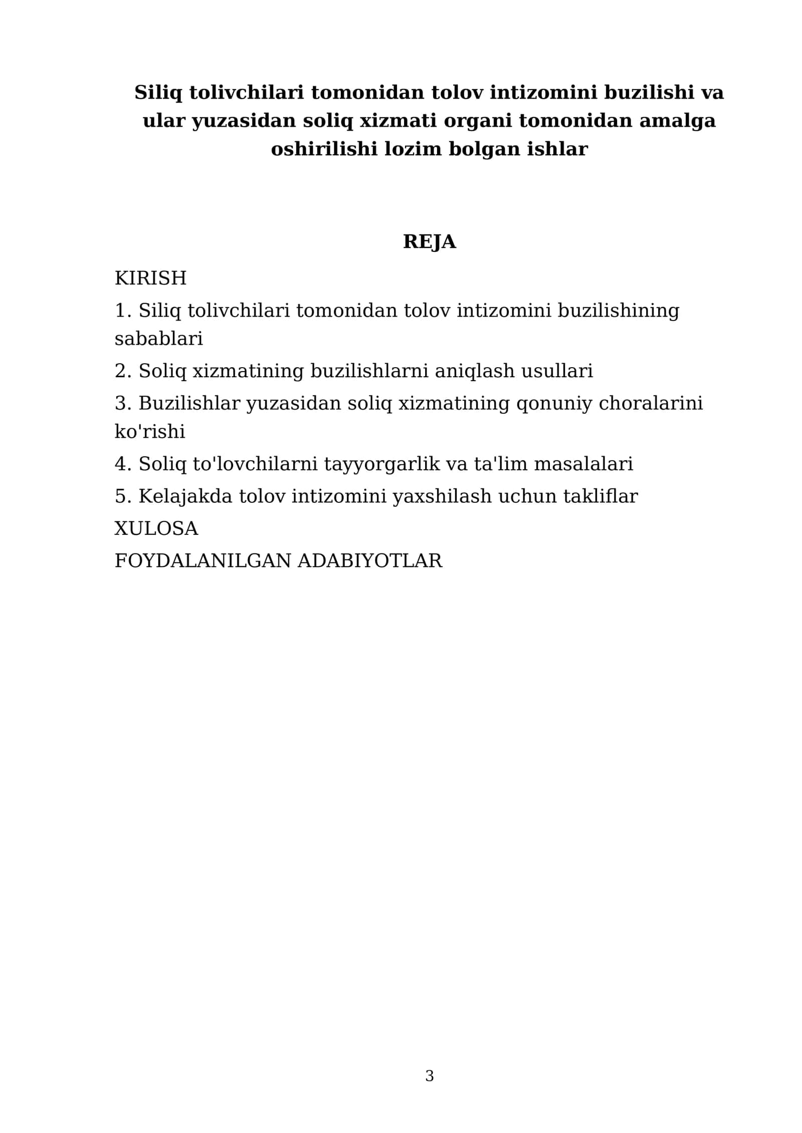 SOLIQ QARZDORLIGI FANIDAN TAYYORLAGAN MUSTAQIL ISHI 3