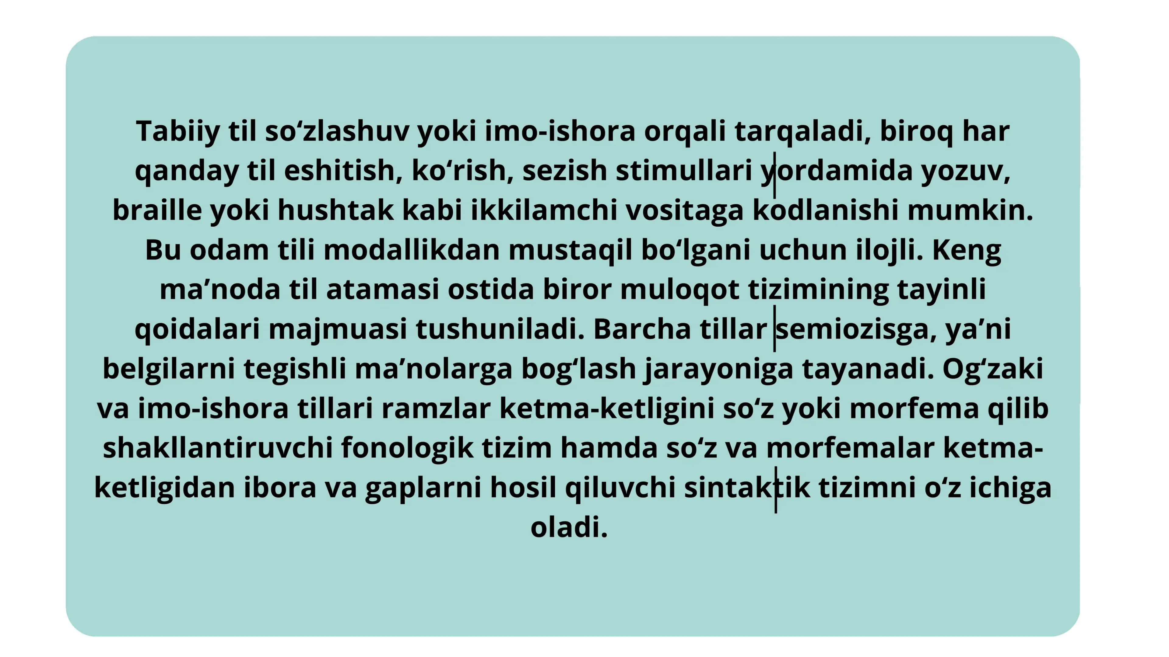 Til haqida umumiy ma'lumot 3