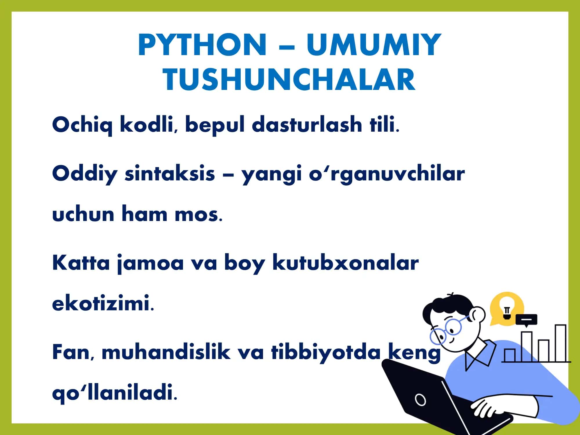 PYTHON, MATLAB VA ARDUINO IDE: ASOSLARI, AFZALLIKLARI VA TIBBIYOTDA QO‘LLANILISHI 3