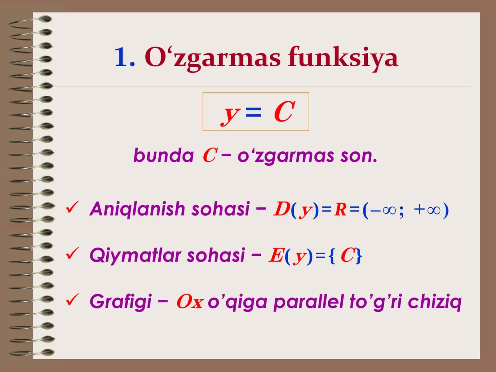 Asosiy elementar funksiyalar 3