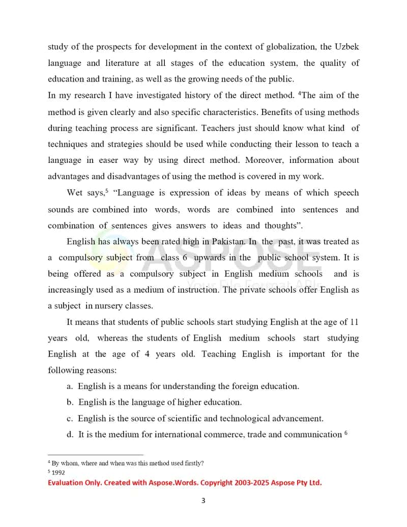 TEACHING GRAMMAR CATEGORY OF DEGREE 3