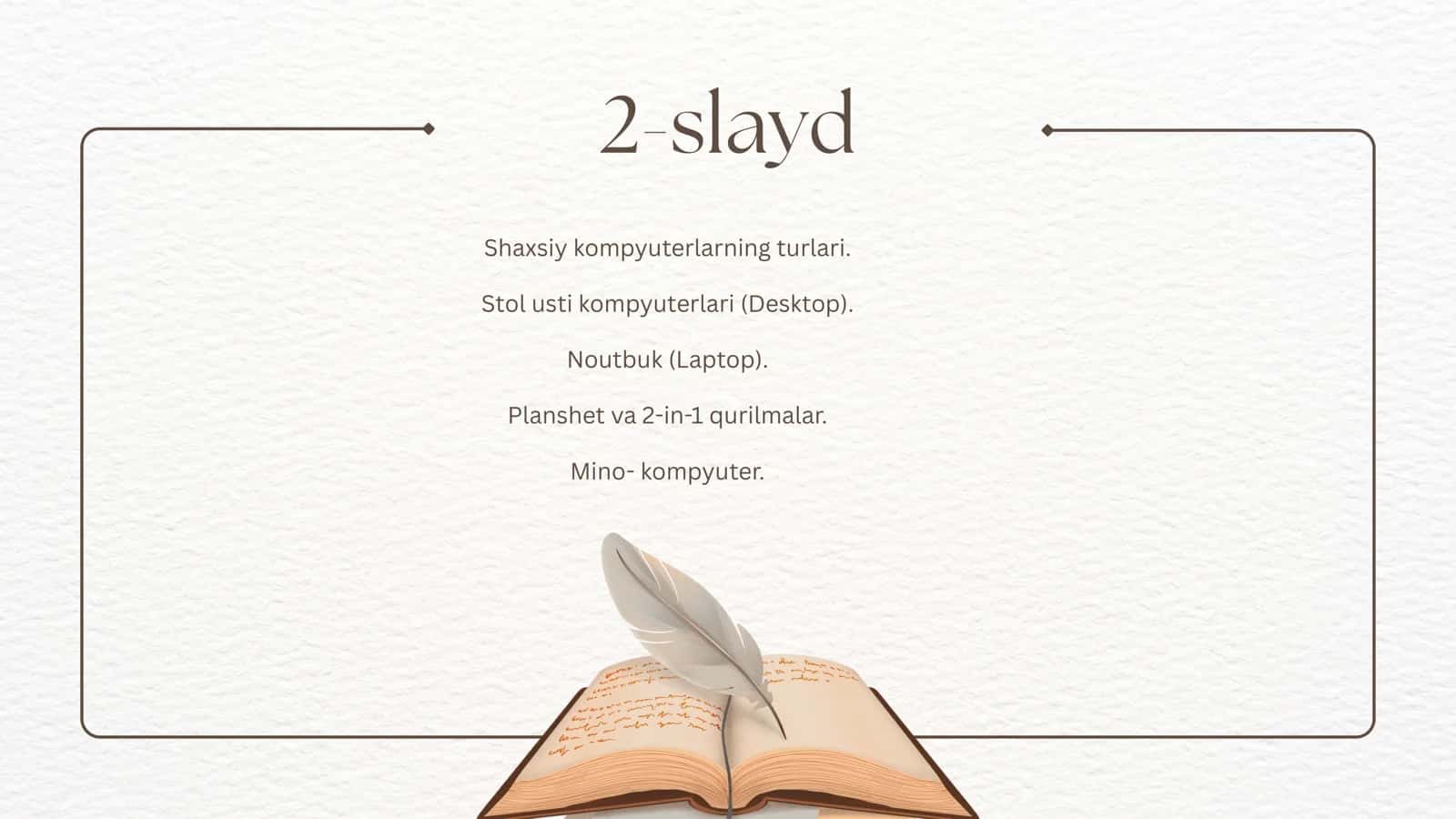 Shaxsiy kompyuterlar 3
