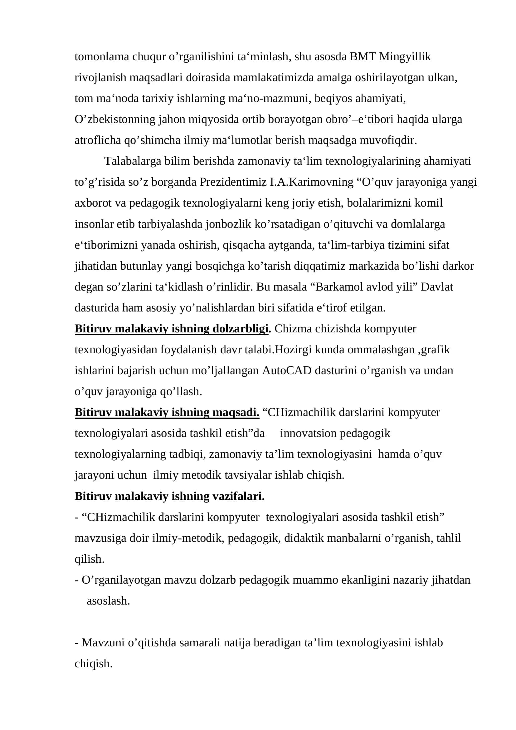 CHizmachilik darslarini kompyuter texnologiyalari asosida tashkil etish 3