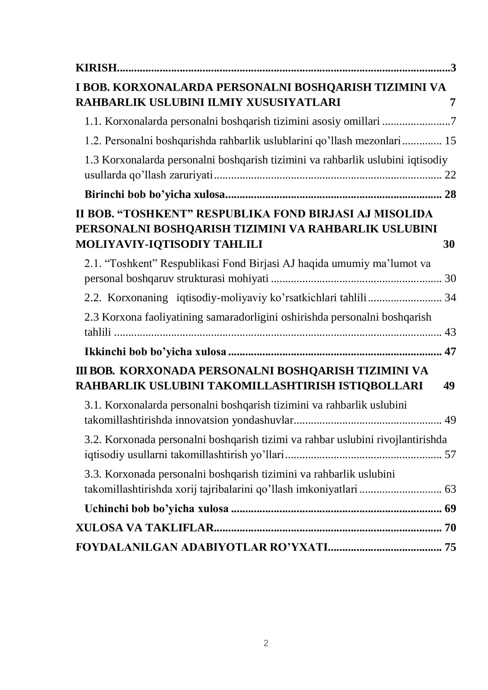 Menejment va Markaziy boshqaruv tizimini takomillashtirish 3