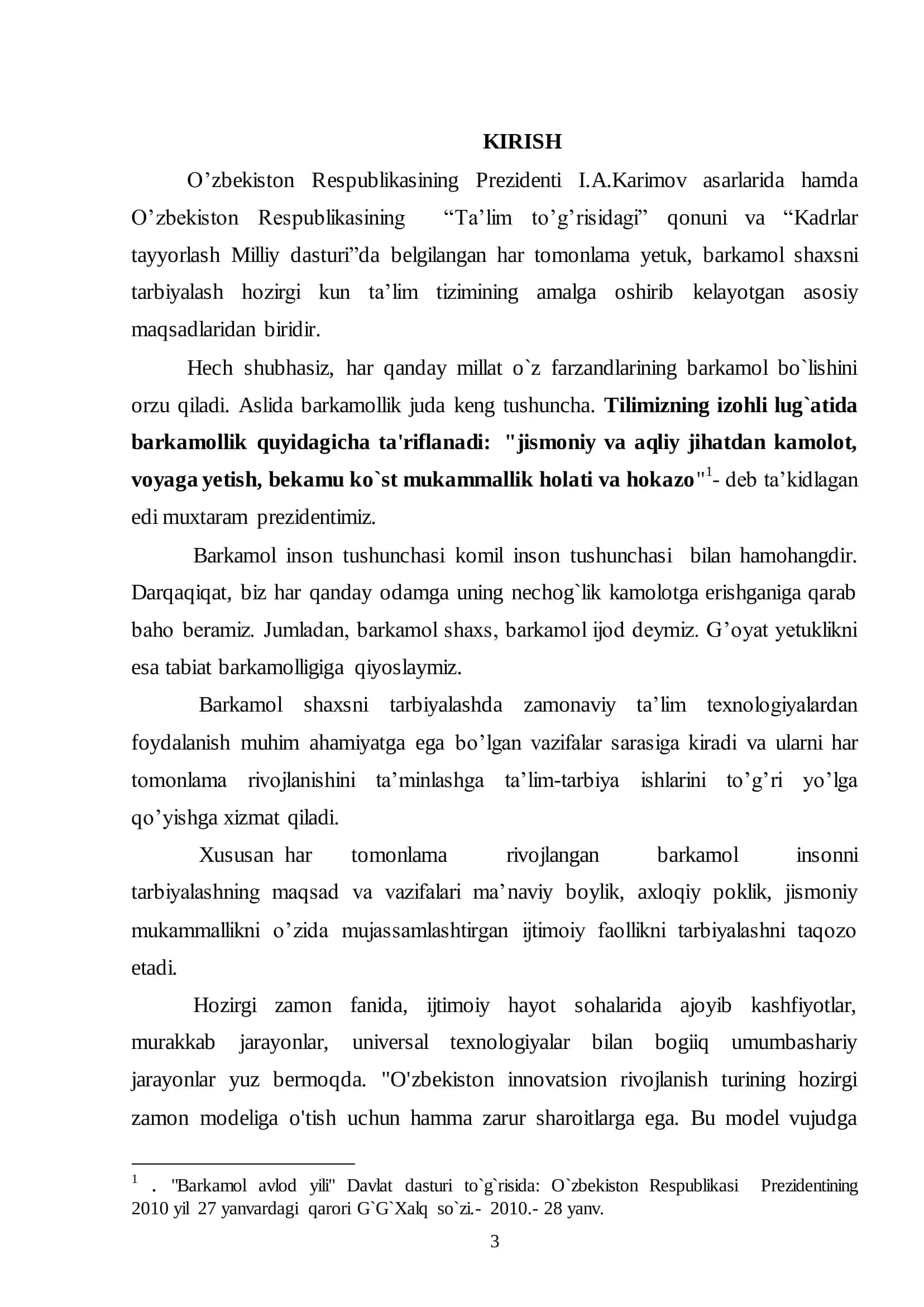 ZAMONAVIY TA‟LIM TEXNOLOGIYALARI ASOSIDA 3