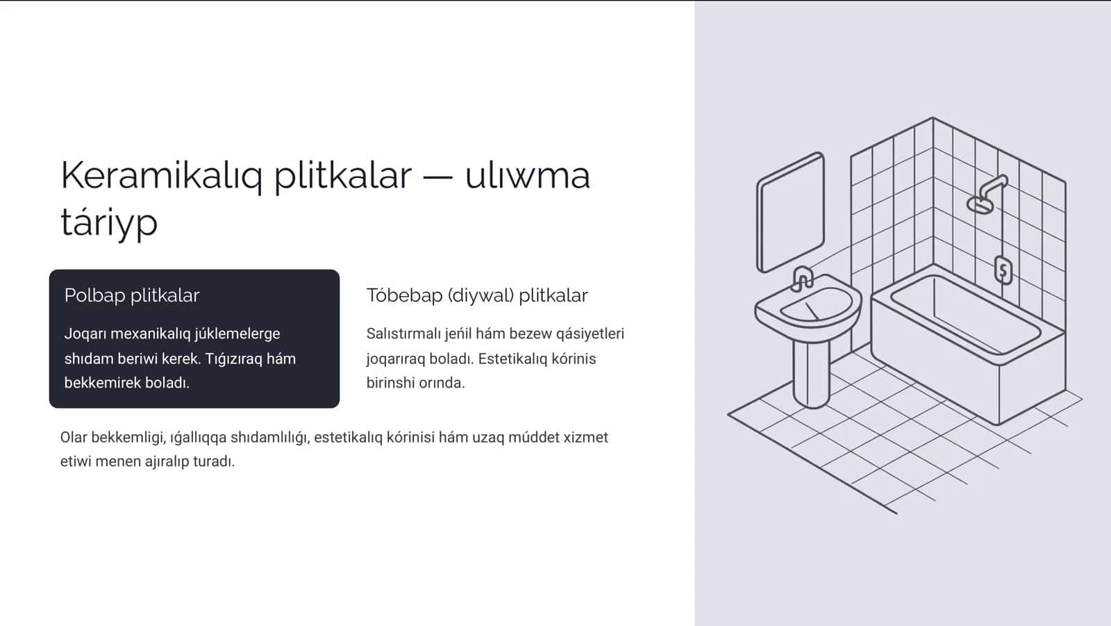 Polbap hám tóbebap sapal plitkalar islep shıǵarıw texnologiyası 3