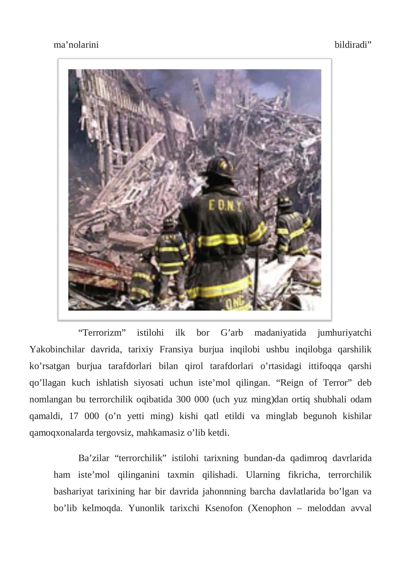 Xalqaro terrorizm va terroristik tashkilotlar 3