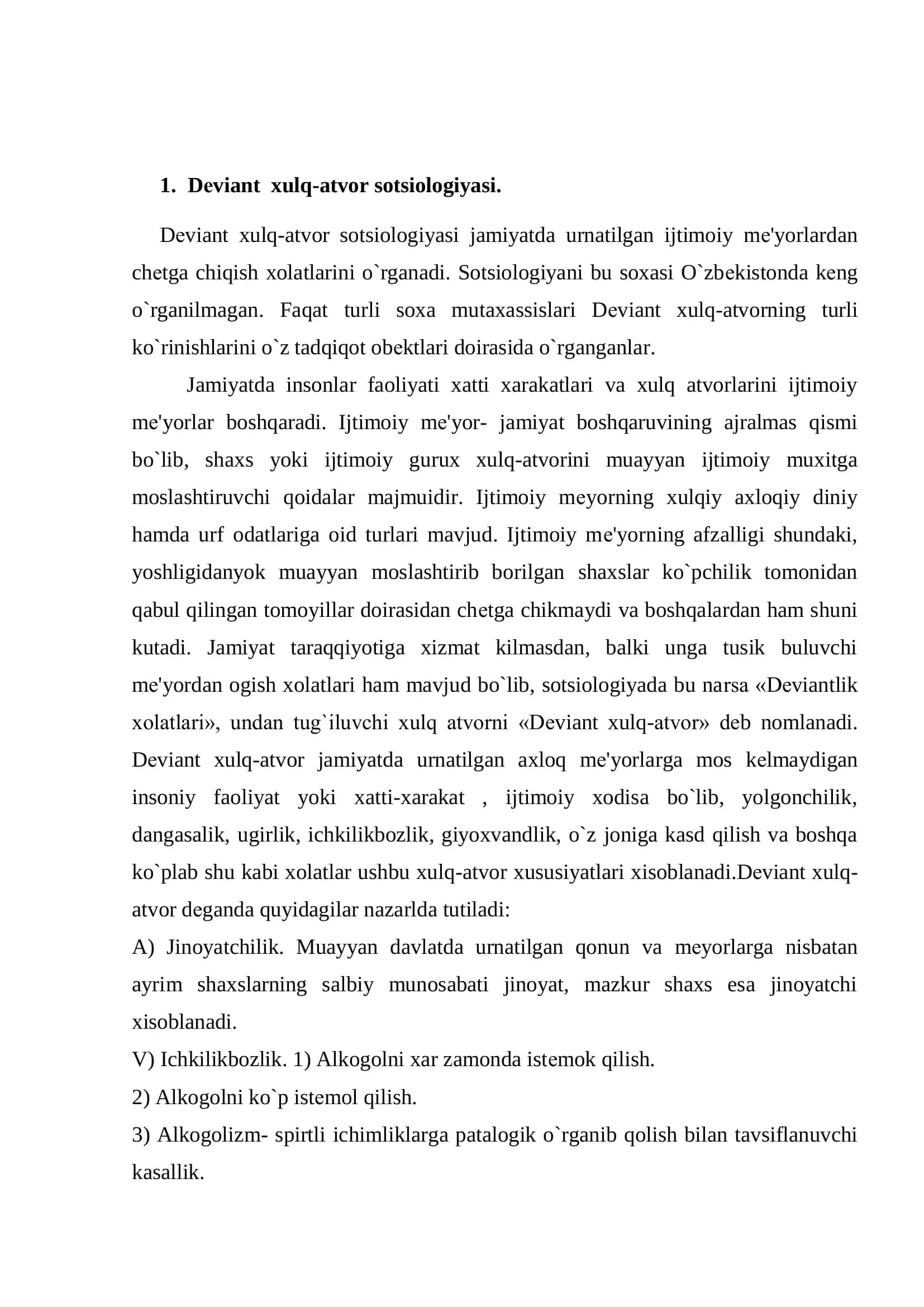 Deviant xulq-atvor sotsiologiyasi 3