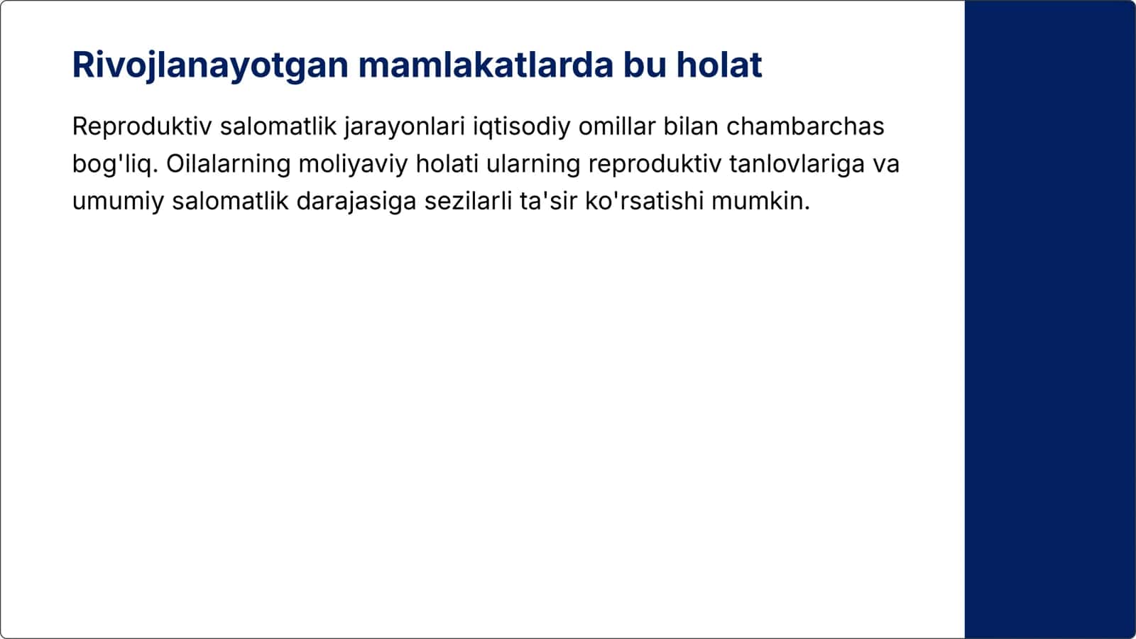 Reproduktiv Salomatlik 3