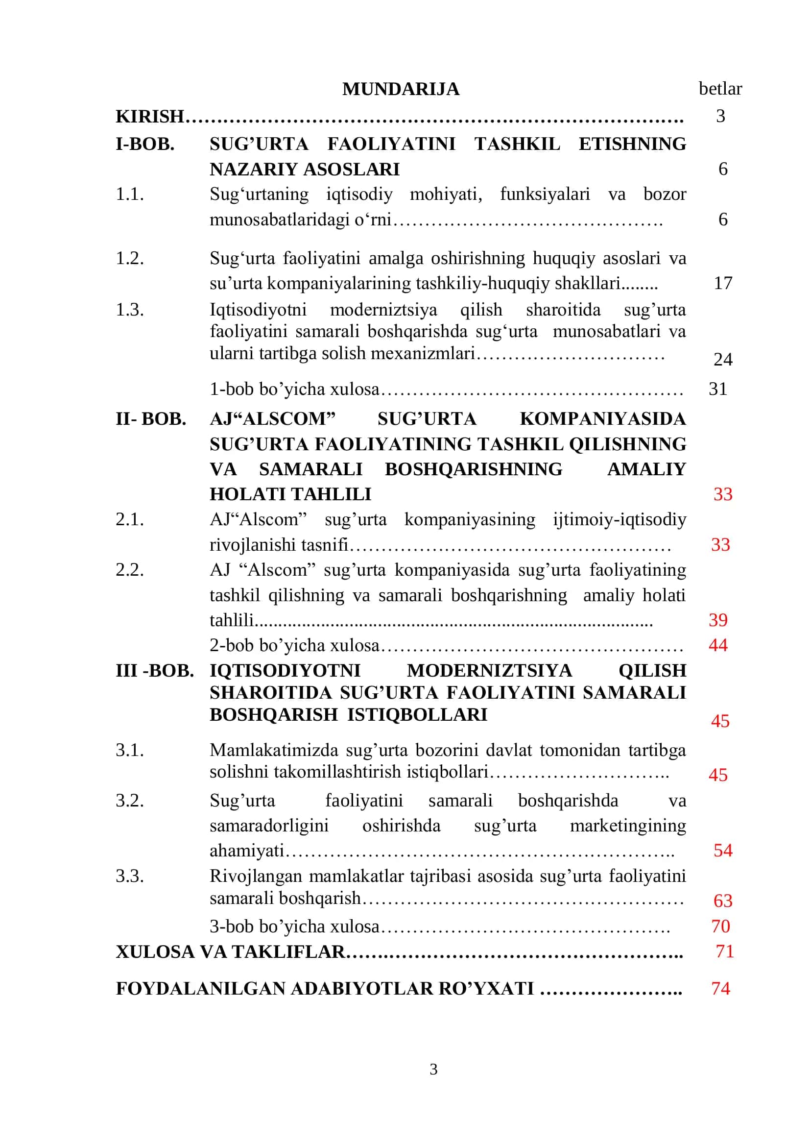 IQTISODIYOTNI MODERNIZATSIYA QILISH SHAROITIDA SUG‟URTA FAOLIYATINI SAMARALI BOSHQARISH 3