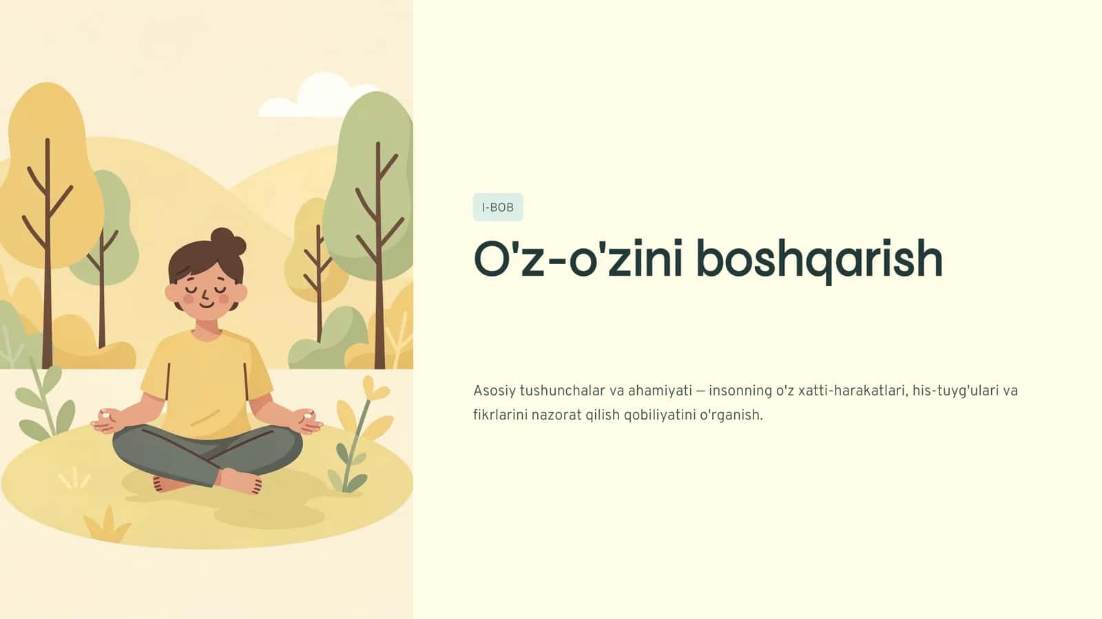 Psixologiya va shaxsiy rivojlanish 3