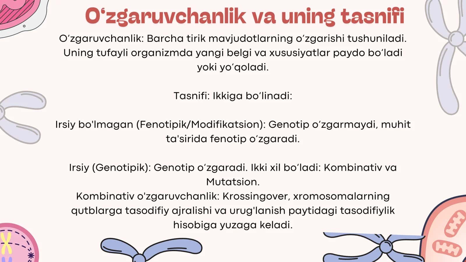Oʻzgaruvchanlik 3
