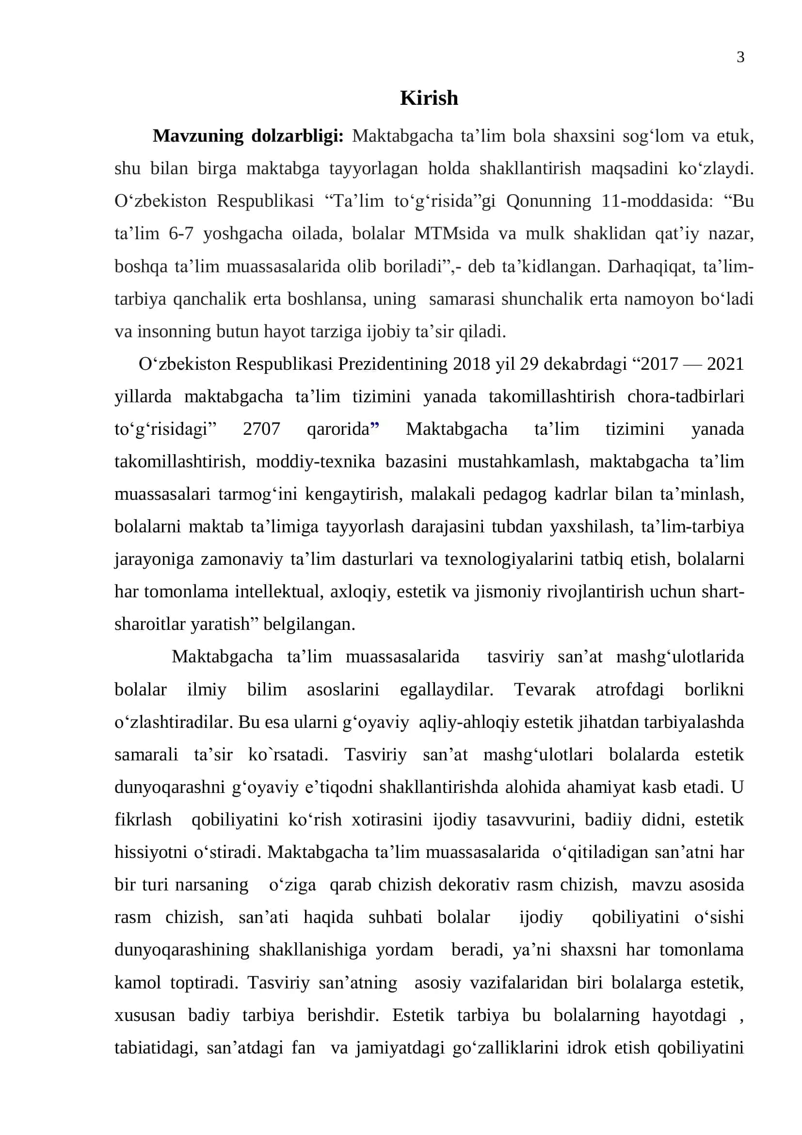 Maktabgacha ta’lim muassasalarida maktabga tayyorlov yoshda applikatsiya mashg‘ulotlari orqali kompozitsion xislatni shakllantirish 3