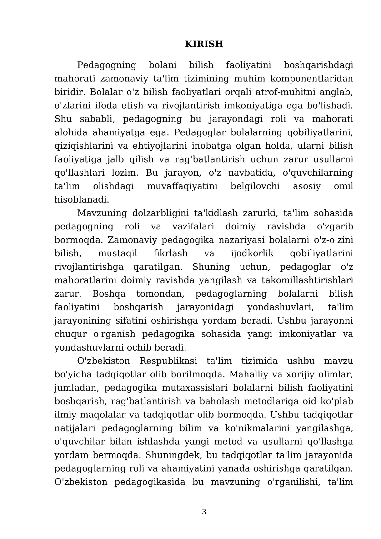 Pedagogning bolani bilish faoliyatini boshqarishdagi mahorati 3