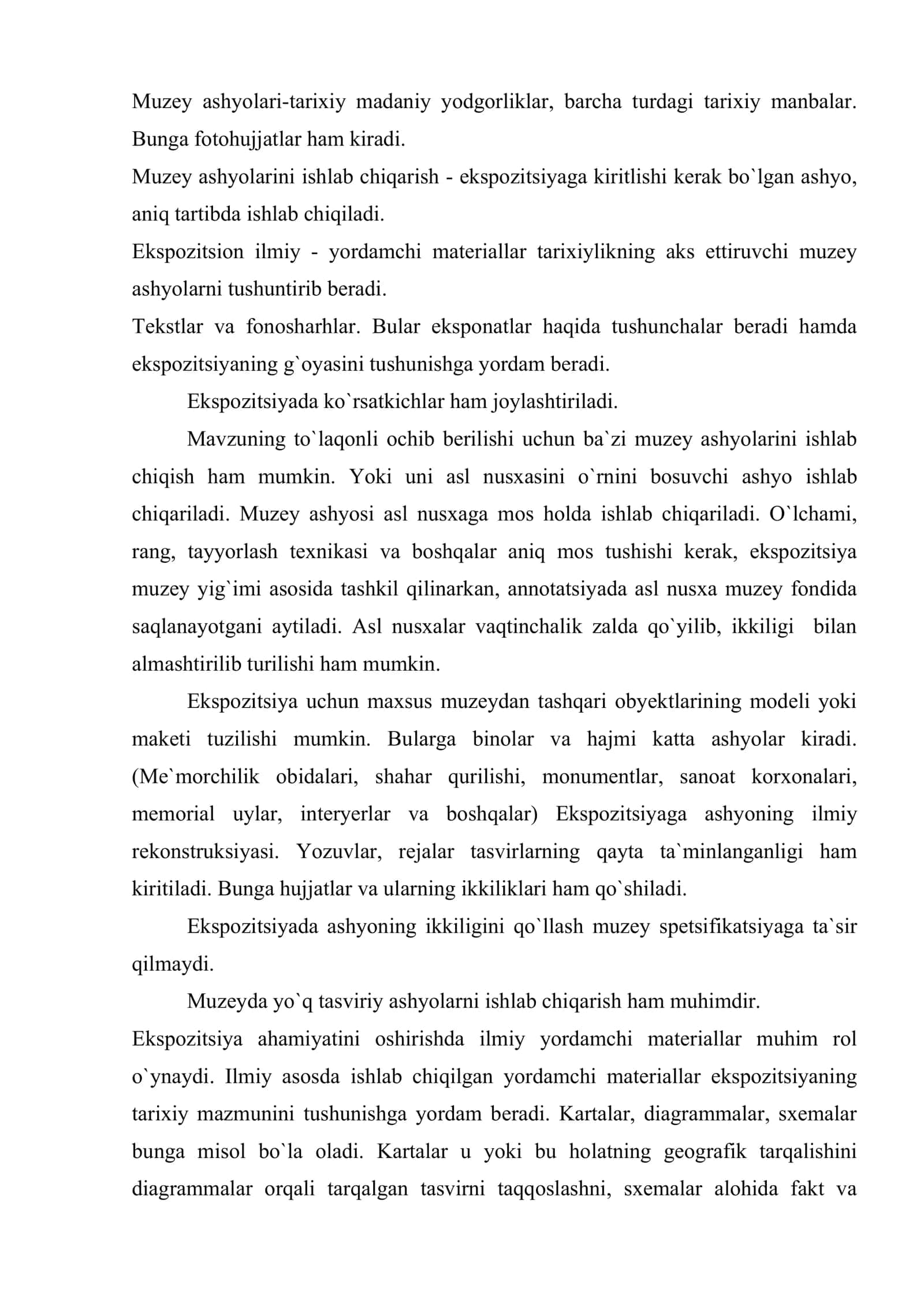 Ekspozitsiyani loyihalashning ilmiy asoslari 3