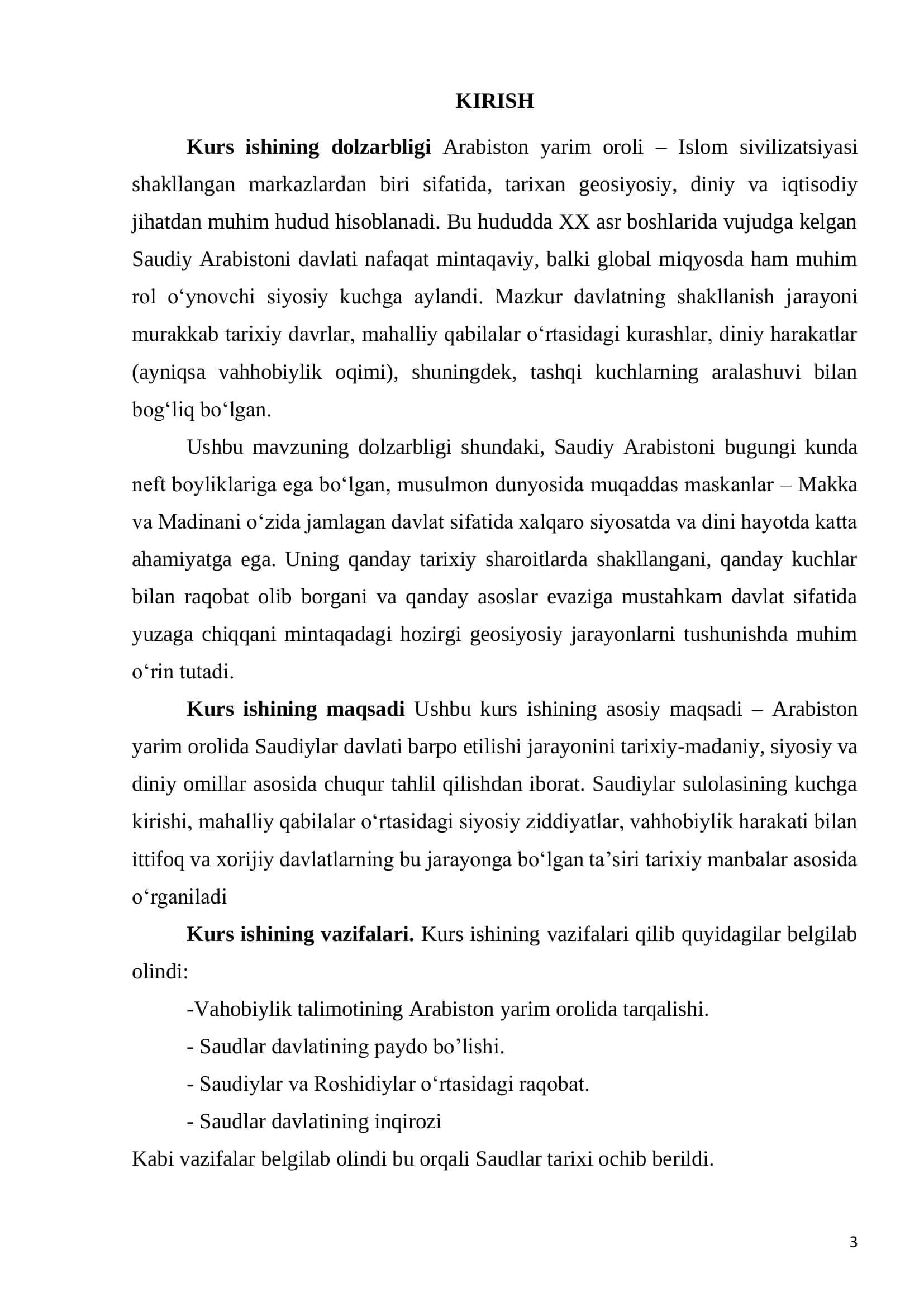 Arabiston yarim orolida Saudiylar davlatining barpo etish uchun kurash 3