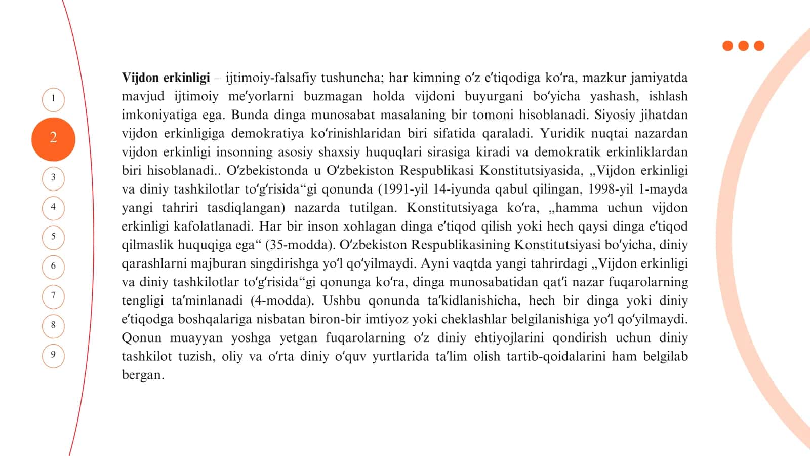 Yangi tahrirdagi O‘zbekiston Respublikasi Konstitutsiyasi 3