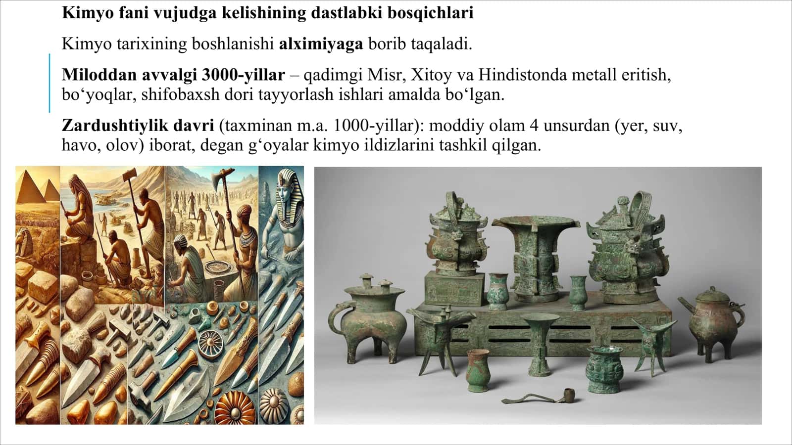 Amaliy Kimyoning Vujudga Kelishi va Tarixi 3