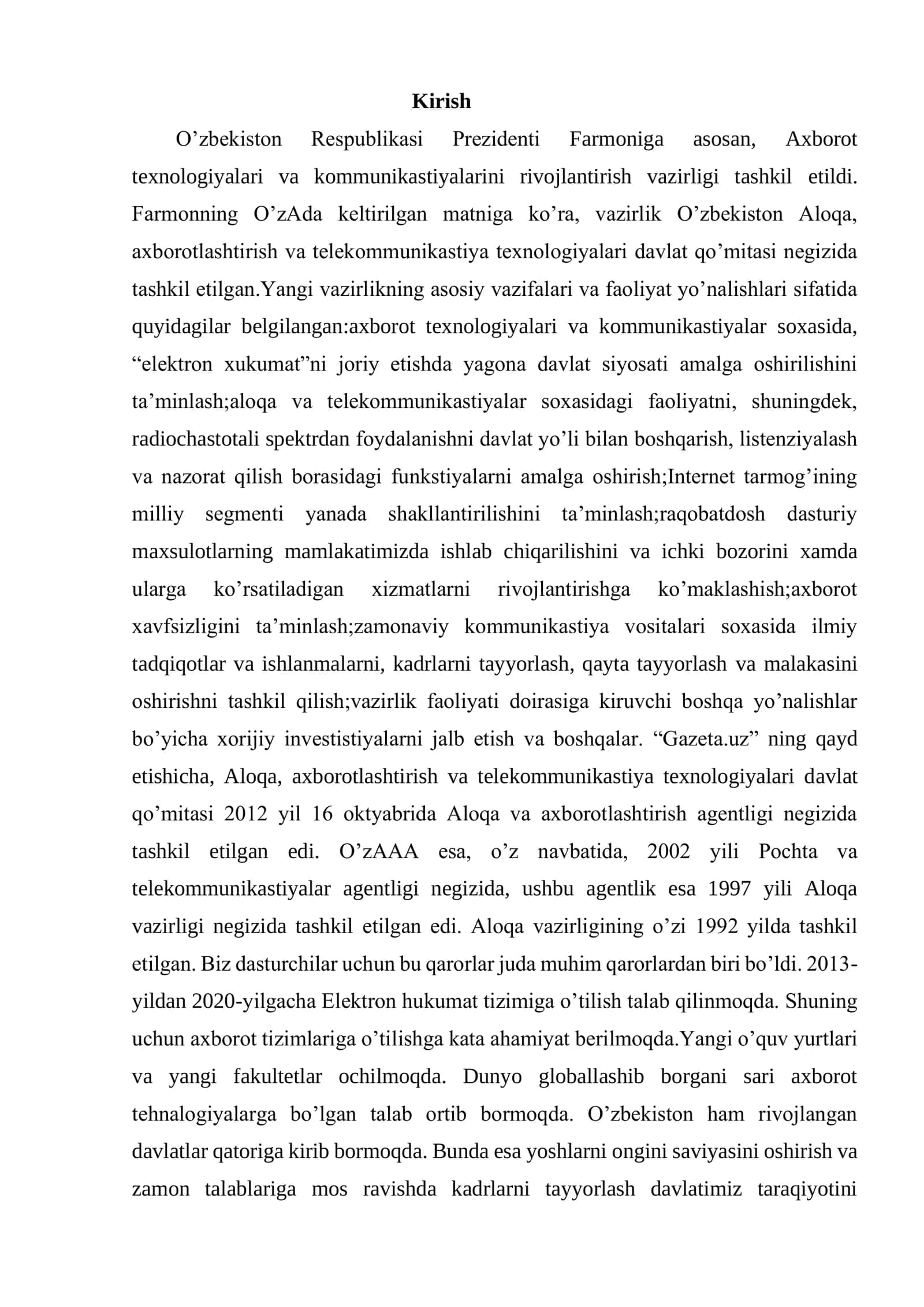 "Shifoxona" ma'lumotlar bazasini yaratish 3