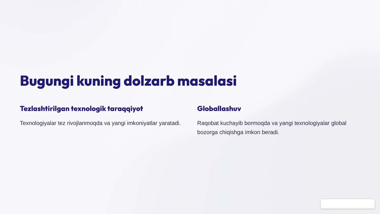 Ishlab chiqarishga innovatsion texnologiyalarni joriy etish samaradorligi 3