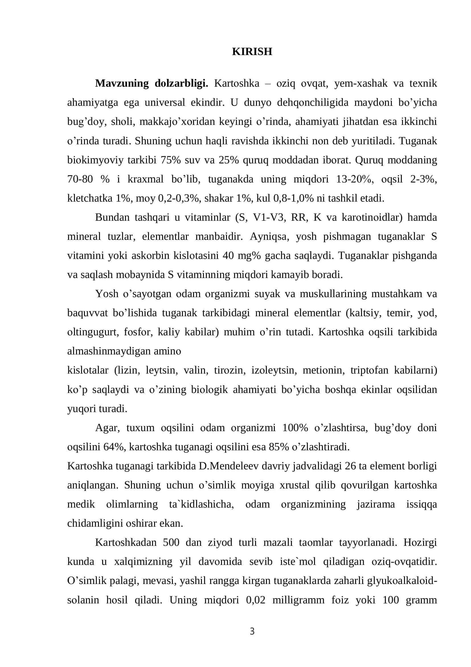 ERTAKI KARTOSHKA YETISHTIRISHDA MAQBUL O’G’ITLASH TIZIMINI ISHLAB CHIQISH 3