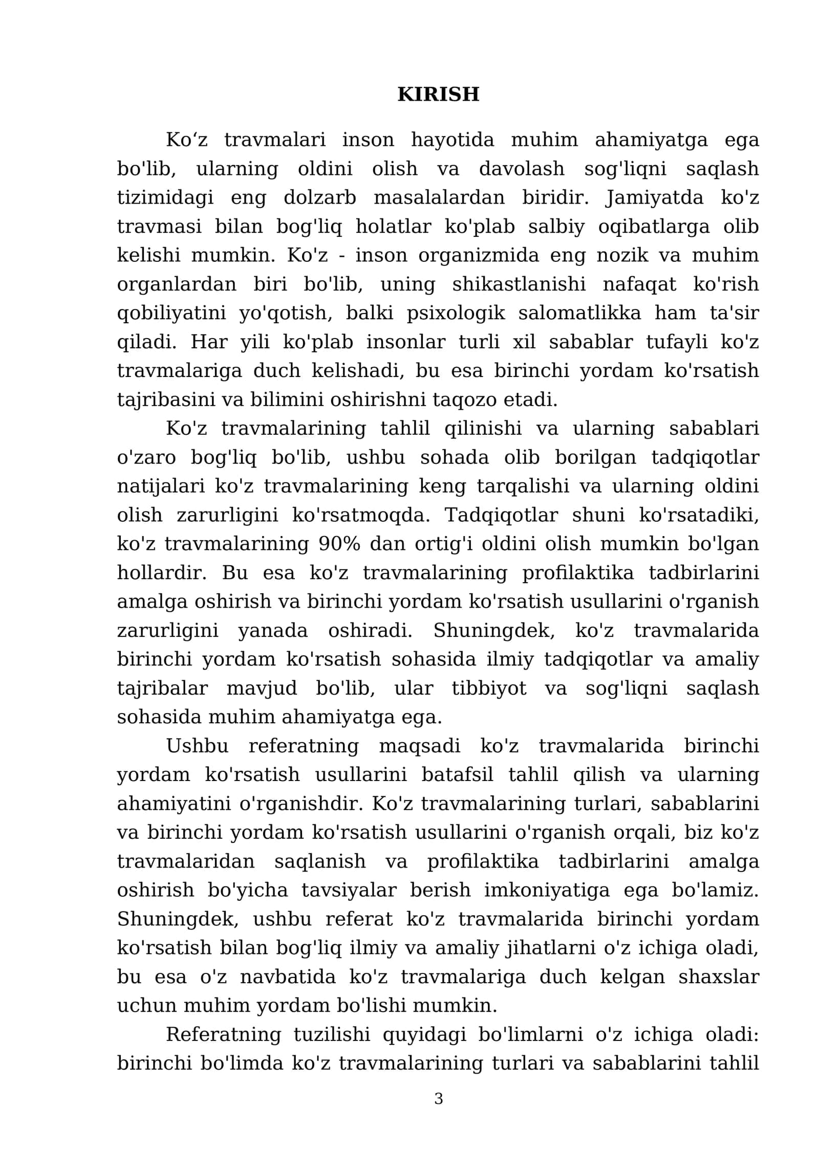 Koʻz travmalarida birinchi yordam turlari 3