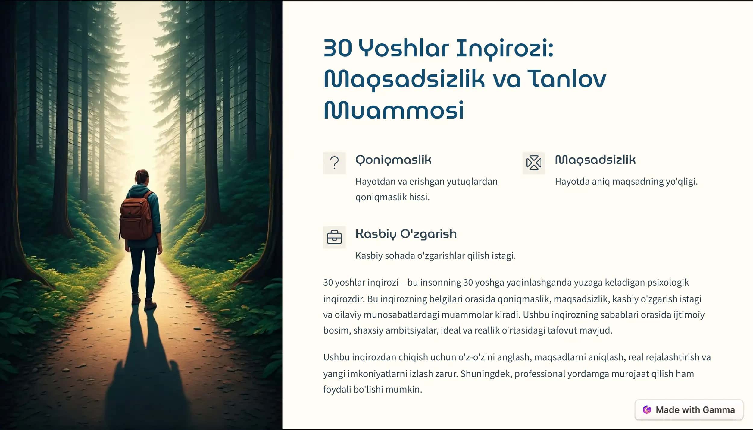 Rivojlanish Psixologiyasida  Yetuklik Davri Inqirozlari 3