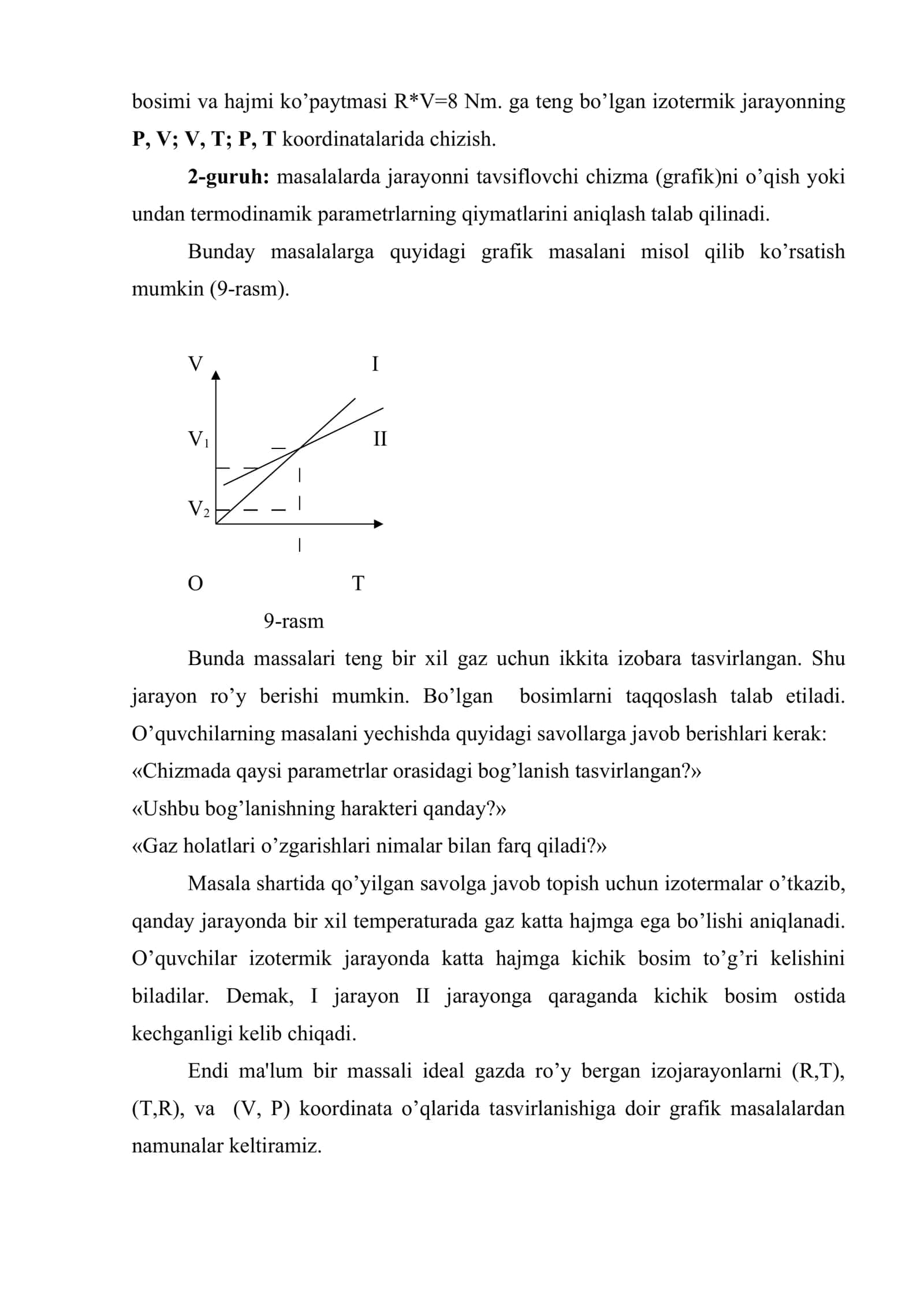 Fizikadan masalalar yechish algoritmlari metodikasi 3