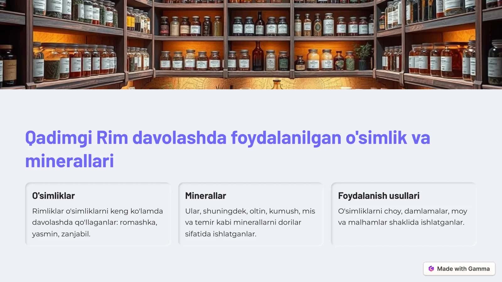 Qadimgi Rim va Gretsiyada davolashning qadimiy usullari 3