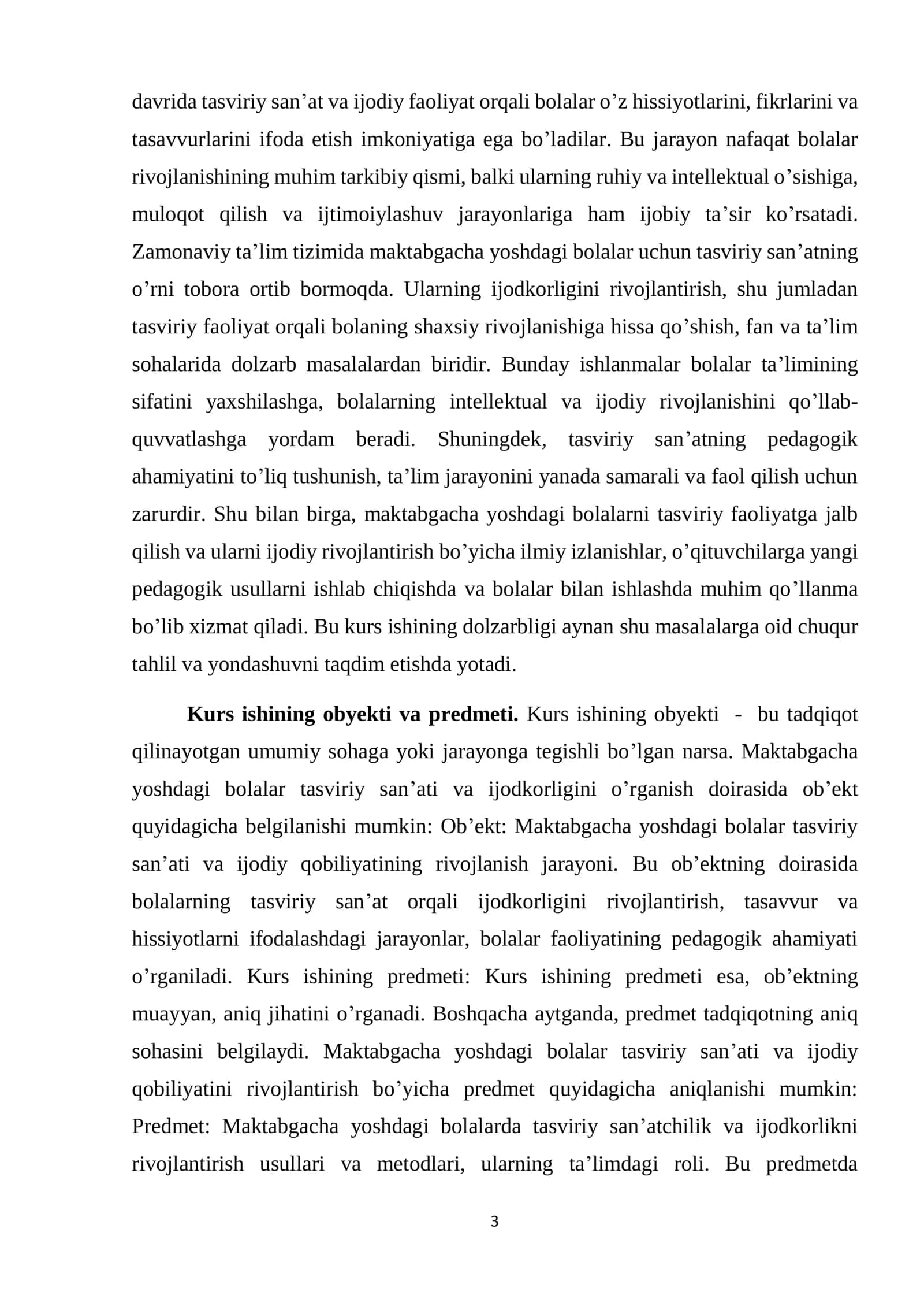 Tasviriy qobiliyat va uning rivojlanish bosqichlari 3