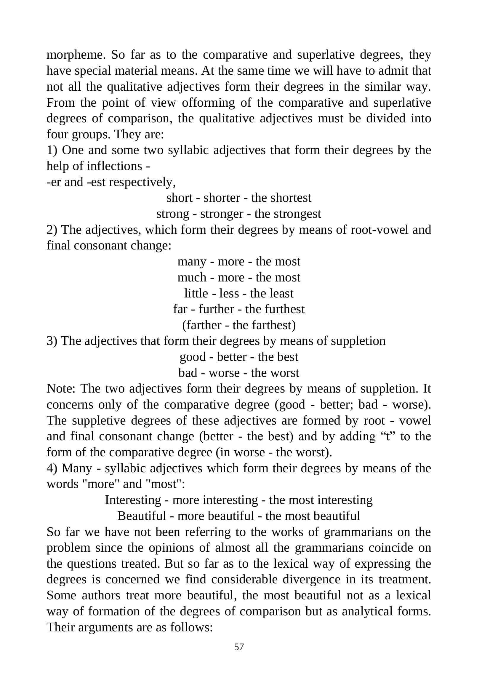 THE ADJECTIVE and THE ADVERB 3