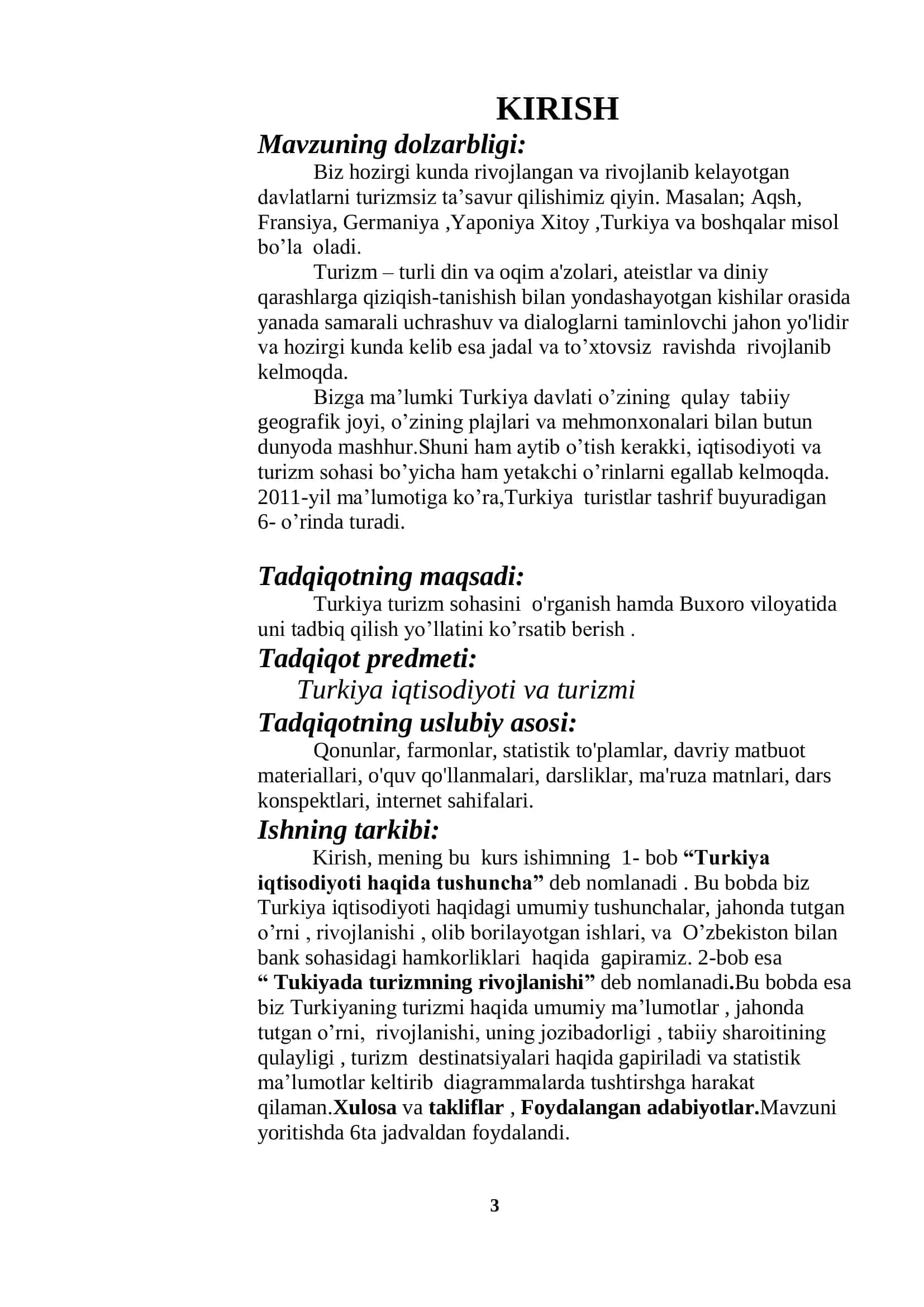 Turkiya iqtisodiyoti rivojlanishi va tajribasi 3