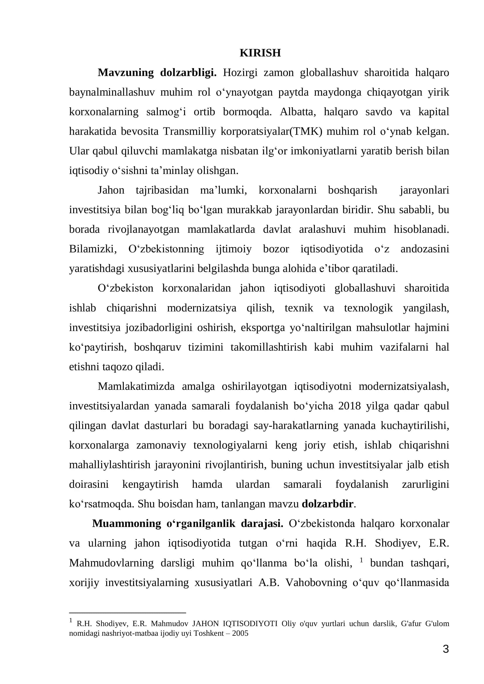 KORPORATIV BOSHQARUV MALAKAVIY ISHI 3