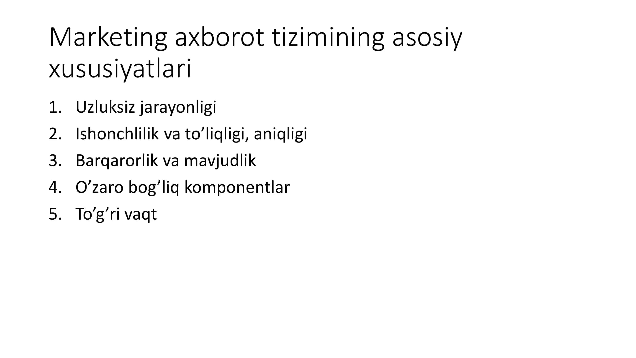 Marketing Faoliyatini Axborot Bilan Ta'minlash 3