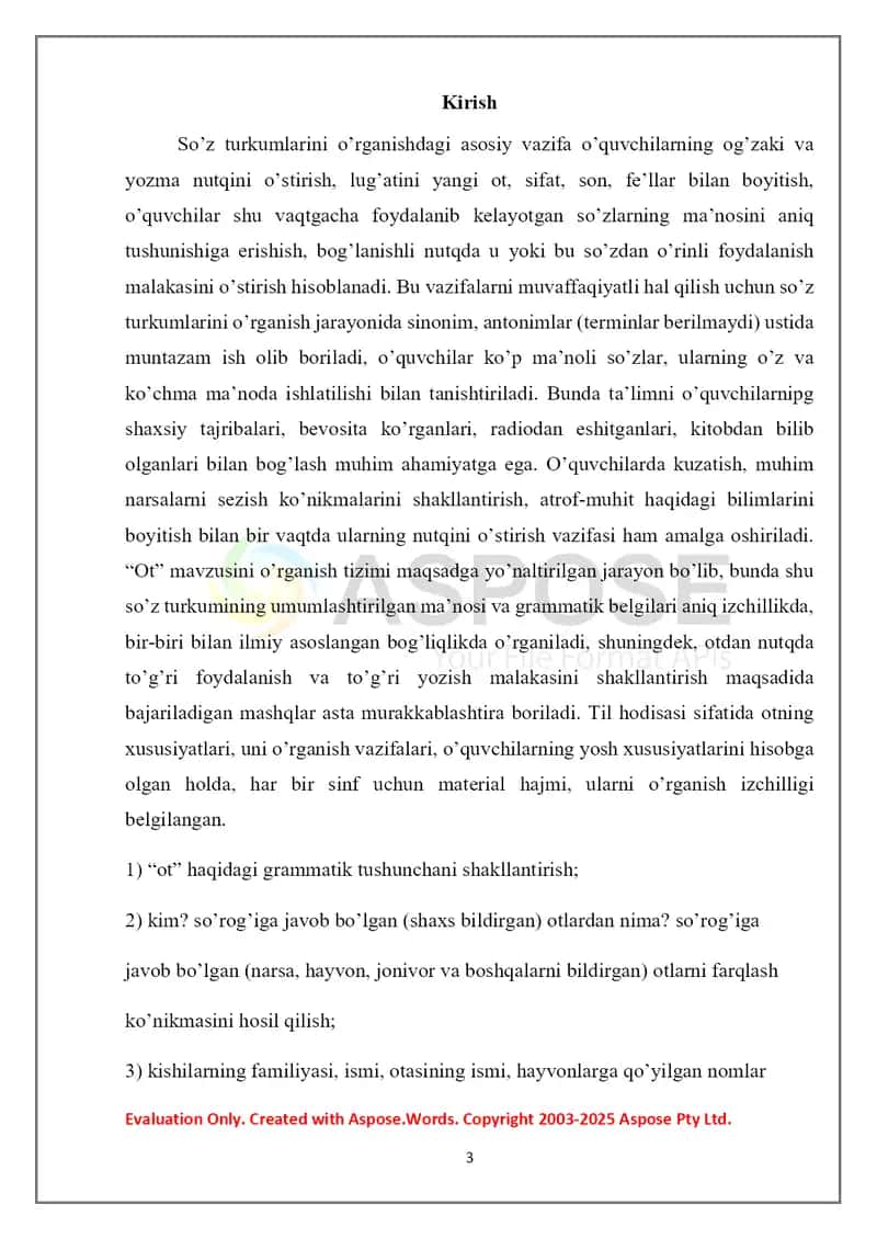 Ot so‘z turkumini o‘rganish jarayonida o‘quvchilar nutqini o‘stirish 3