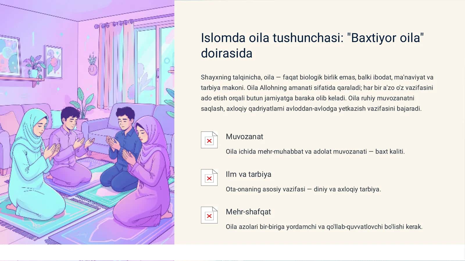 Baxtiyor oila 3