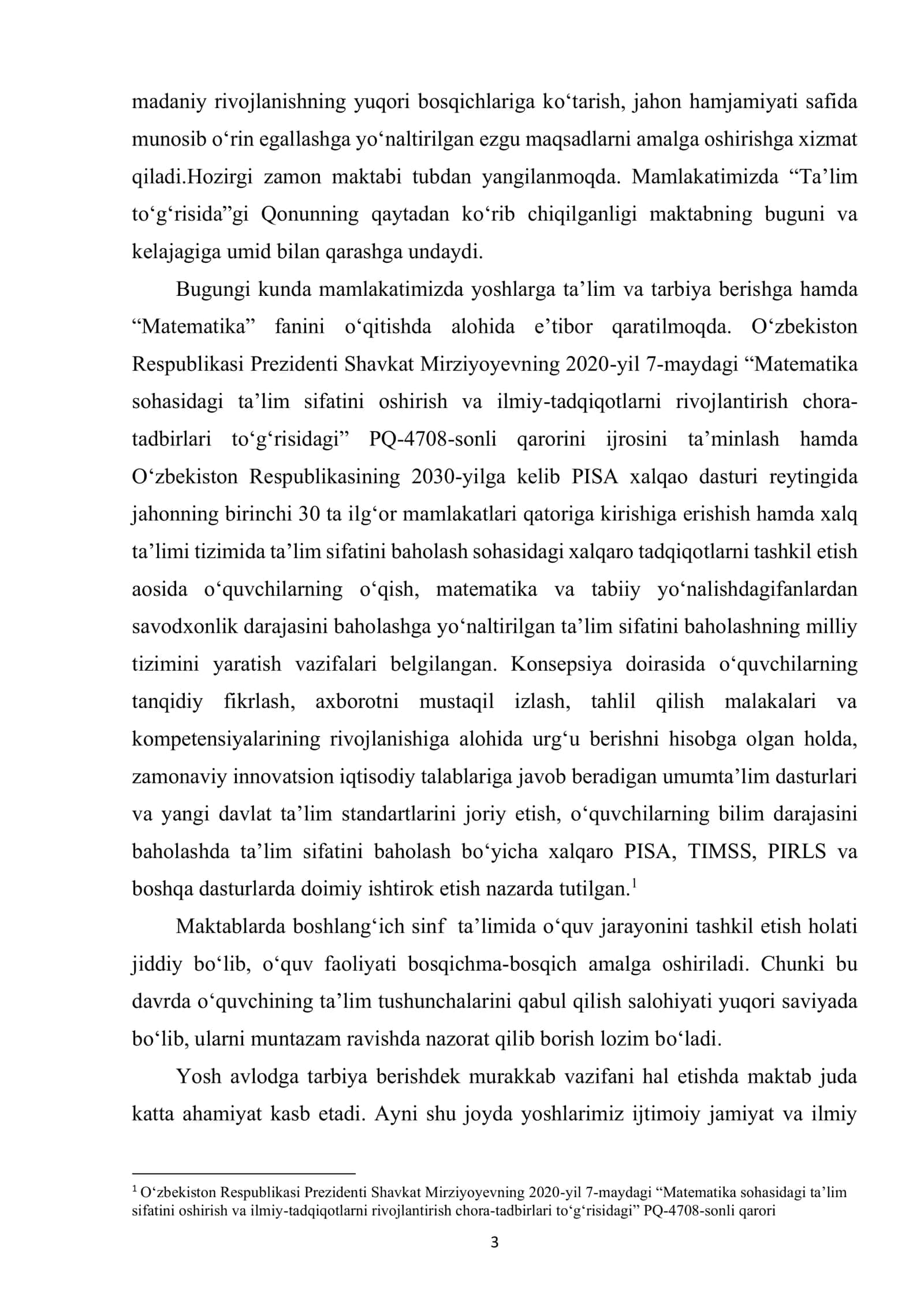 Matematika darslarini innovatsion texnologiyalar asosida tashkil etish 3
