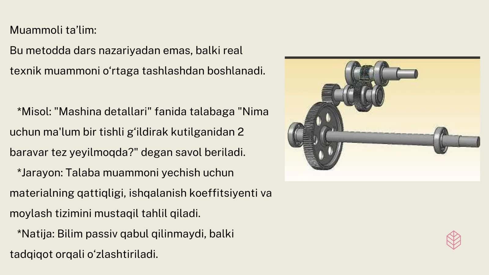 Yangi pedagogik texnologiya va metodlardan dars jarayonlarida unumli foydalanish(texnika fanlari misolida) 3