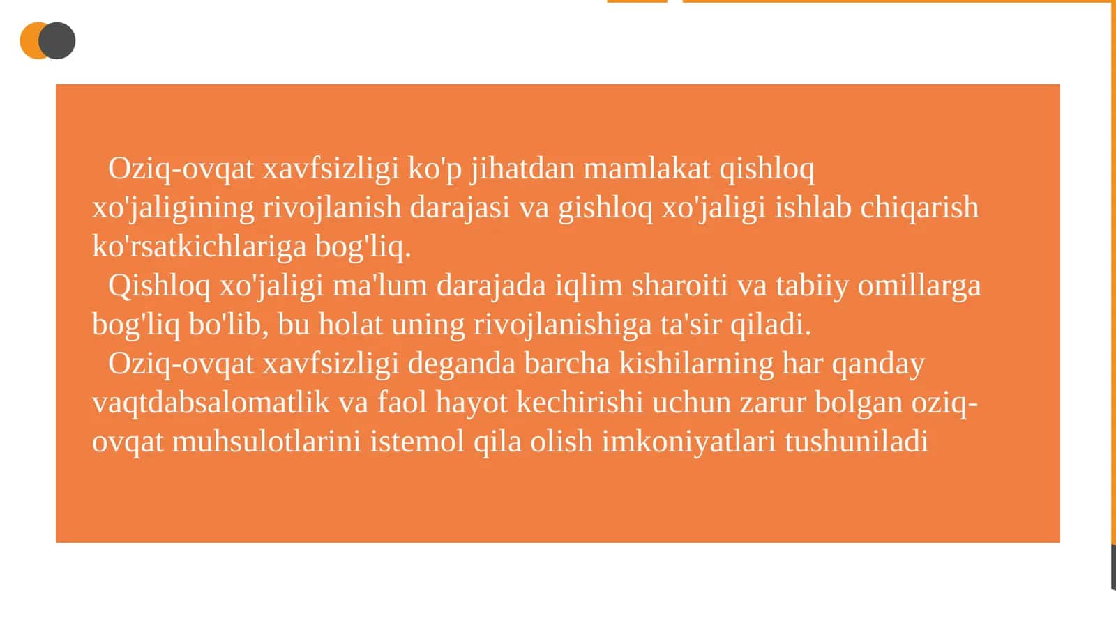 Oziq-ovqat xavfsizligi 3