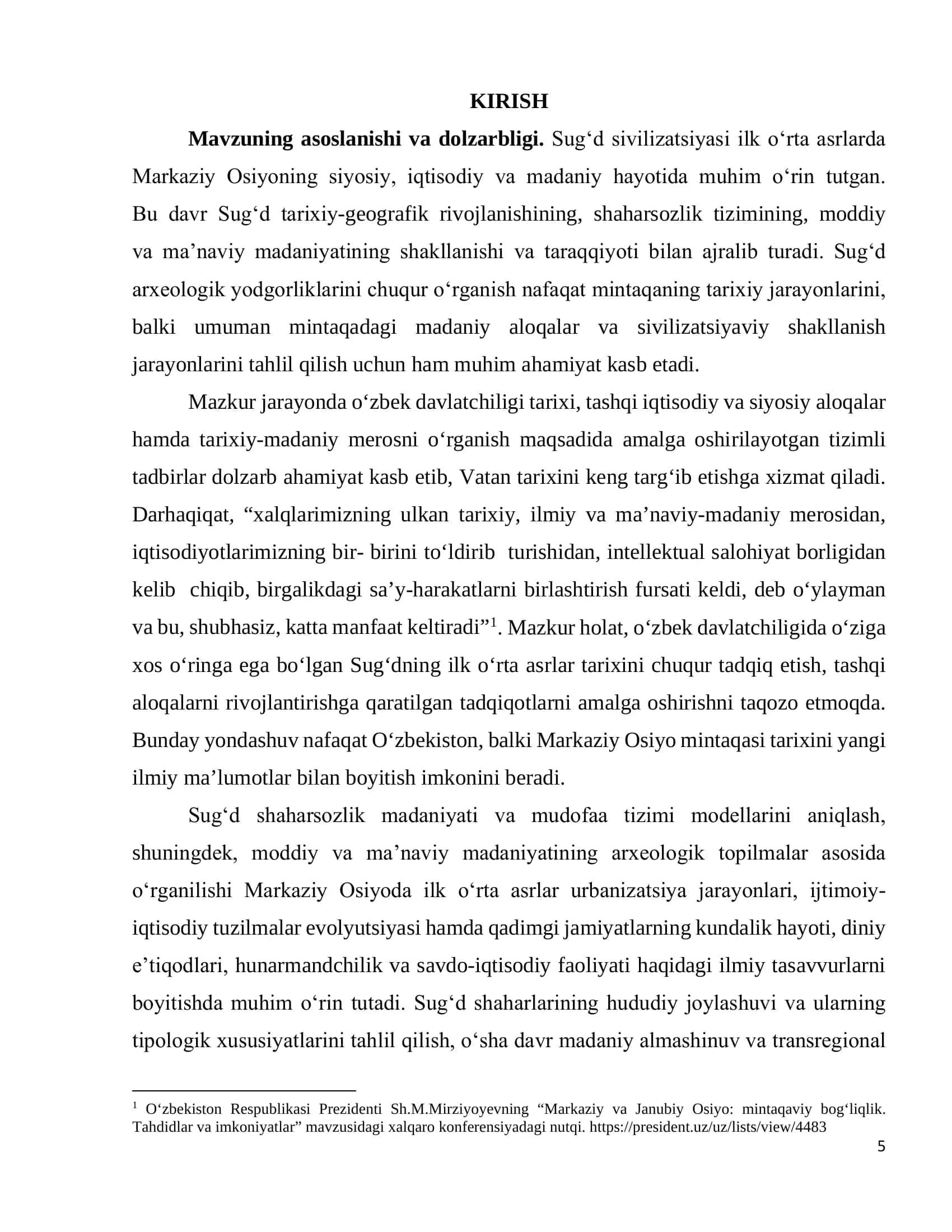 SUG‘DNING ILK O‘RTA ASRLAR DAVRI ARXEOLOGIYASI BITIRUV MALAKAVIY ISHI 3