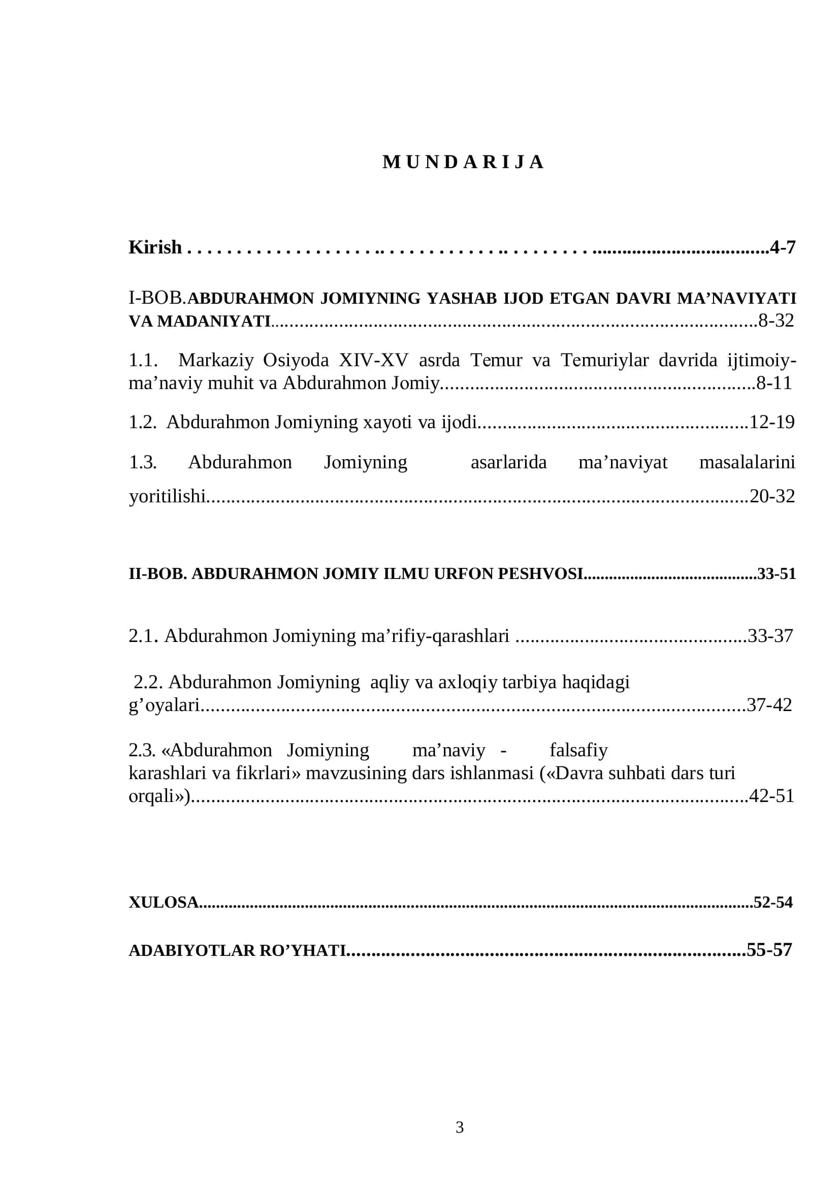 Abdurahmon Jomiyning Ma'naviy Qarashlari 3