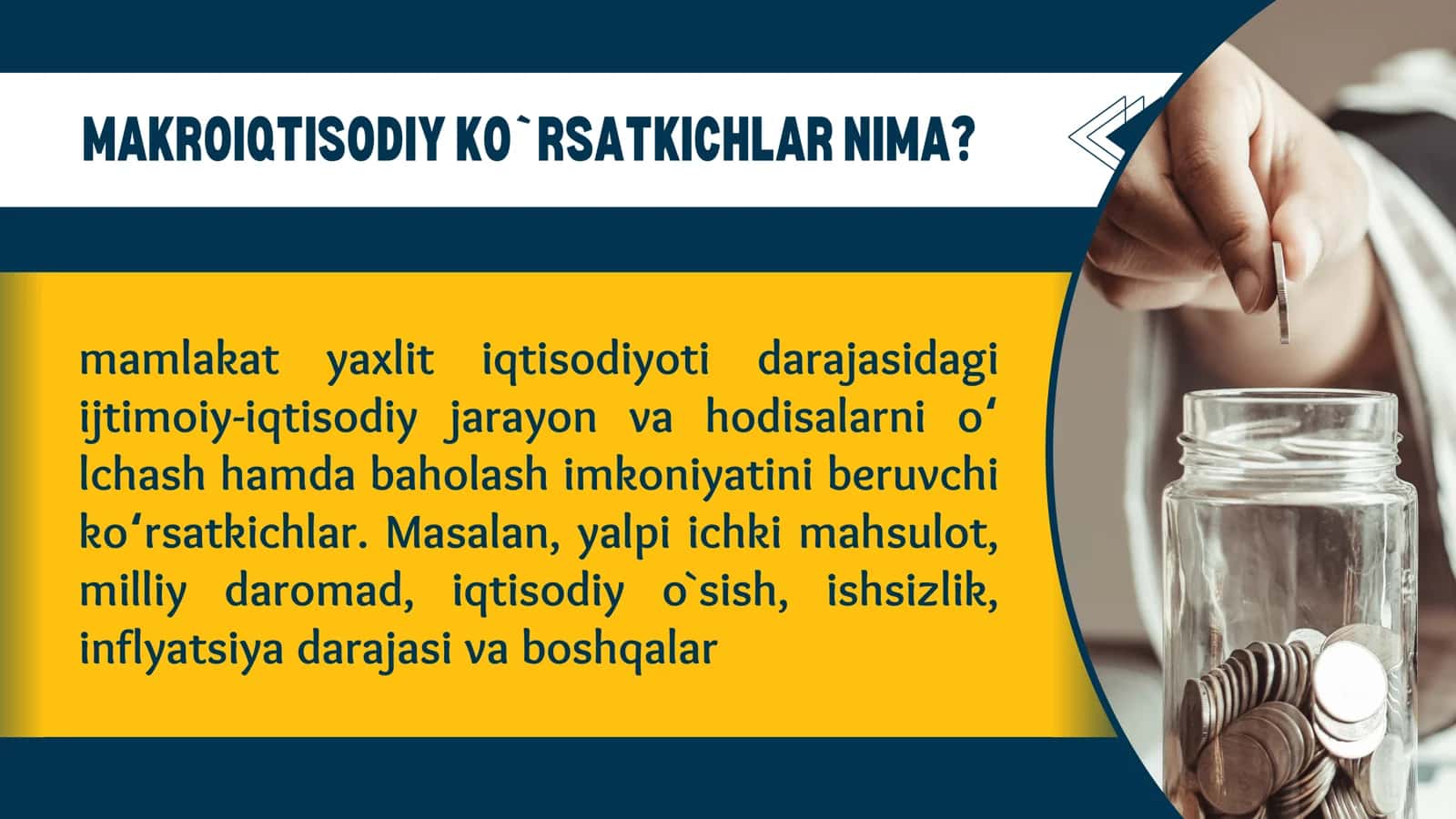MAKROIQTISODIY KO'RSATKICHLAR STATISTIKASI 3