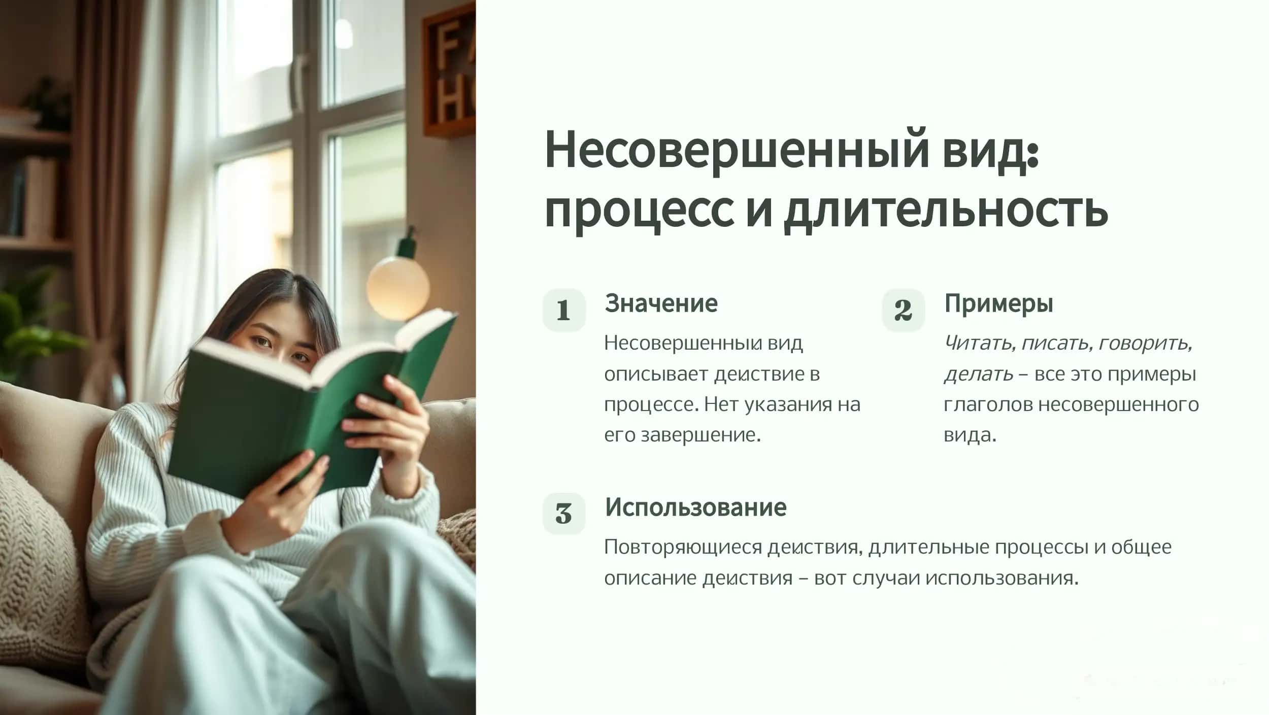Sovershennyj i nesovershennyj vid glagola v russkom yazyke 3