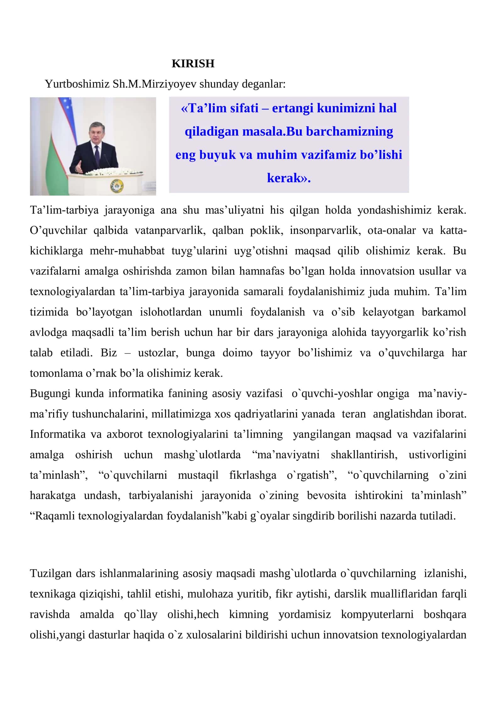 7-sinf Informatika fanidan Sanoq sistemalari va ular ustida amallar bajarish 3